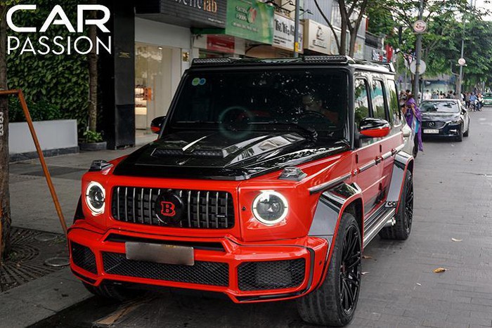 Mercedes AMG g63 оранжевый